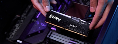 Kingston FURY Beast DDR5 RGB を PC マザーボードに取り付ける手
