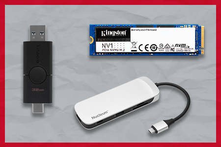 Технология USB-накопитель DT Duo, твердотельный накопитель NV1 и концентратор Nucleum USB-C Hub от компании Kingston