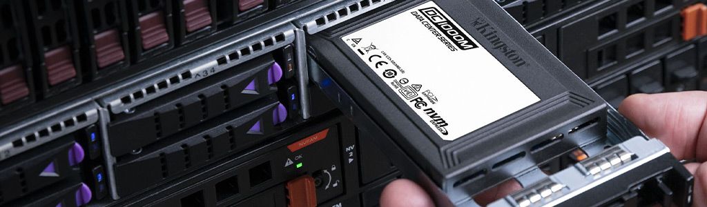 SSD NVMe di server