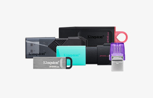 General resources for Kingston's commodity, differentiated and encrypted USB drives. 