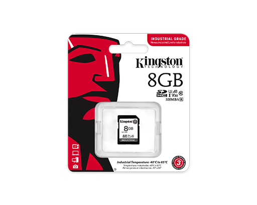 Industrial SD Memory Card, 8GB