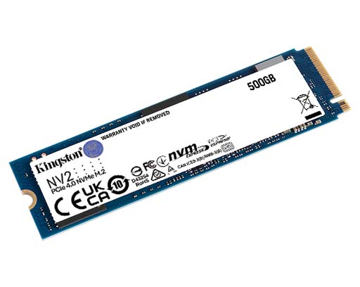 NV2 PCIe 4.0 NVMe SSD 250GB – 4TB - 金士顿科技