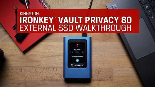 Hướng dẫn về các tính năng của ổ SSD Kingston IronKey™ Vault Privacy 80 rời