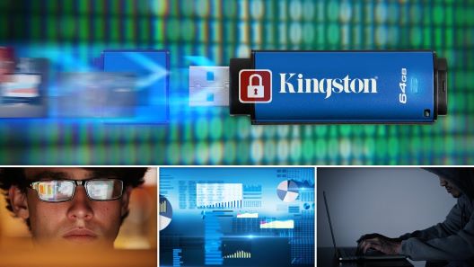 Шифрований USB-накопичувач даних від Kingston