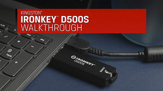 Kingston IronKey D500S 導覽