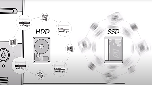 SSD vs HDD 
