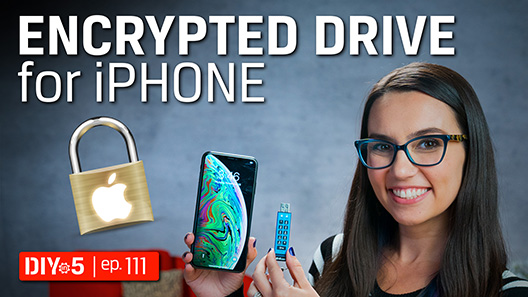 Как использовать защищенный USB-накопитель на устройствах iPad и iPhone