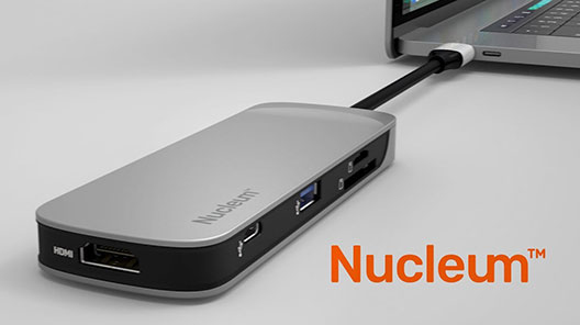 Nucleum USB-C hub ile sevdiğiniz ve alıştığınız mouse, monitör ve aksesuarları kullanın.